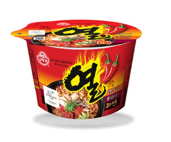 [Ottogi] Yeul Ramen Cup 66g / Bowl 105g  오뚜기 열라면 용기
