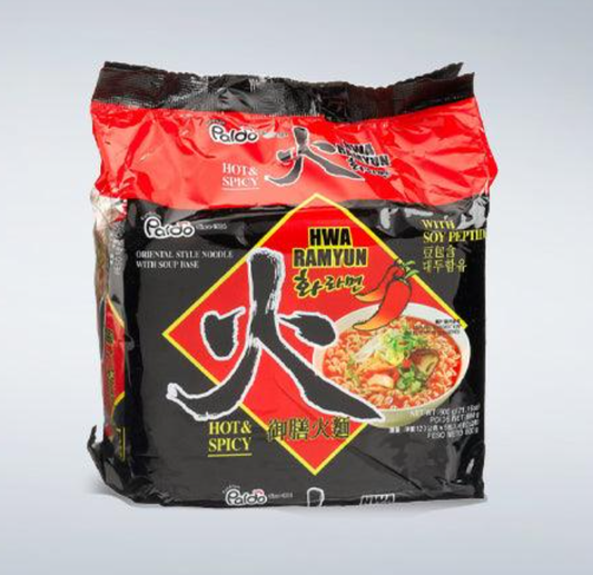 [Paldo] Hwa Ramen 120g x 5p  팔도 화라면 멀티팩