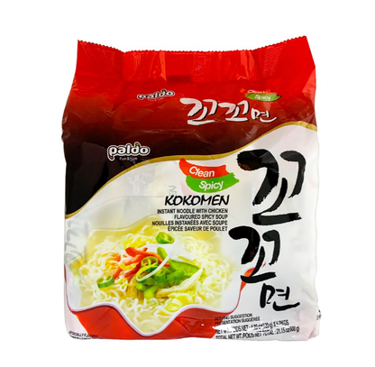 [Paldo] Kko Kko Myun Chicken Ramen 120g x 5P 팔도 꼬꼬면 멀티팩