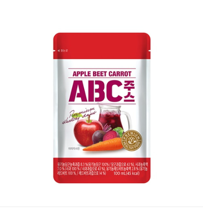[No Brand] Premium Fruit & Vegetable (ABC) Juice 100ml x 20 Packs  노브랜드 ABC주스