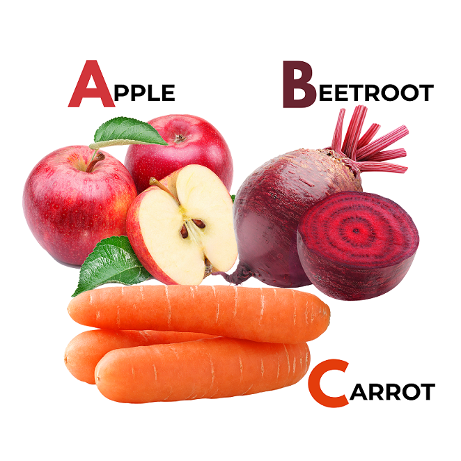 [No Brand] Premium Fruit & Vegetable (ABC) Juice 100ml x 20 Packs  노브랜드 ABC주스