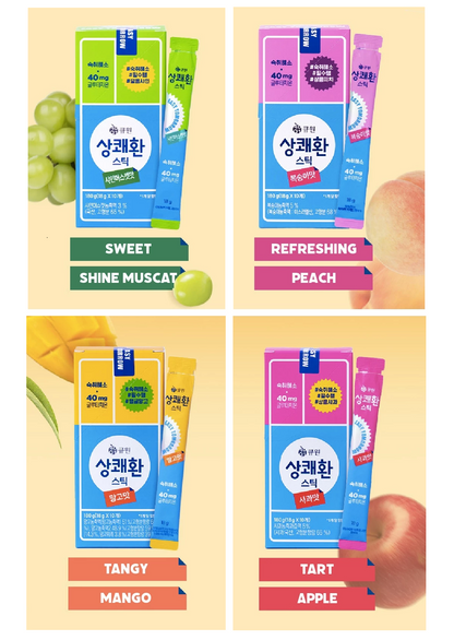 [Q.one] Hangover Relief Jelly Stick 18g - 4 favors 상쾌한 스틱