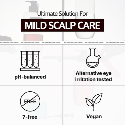 [RYO] Hair Strengthen & Volume Shampoo 592ml  려 볼륨 & 모근 강화 샴푸