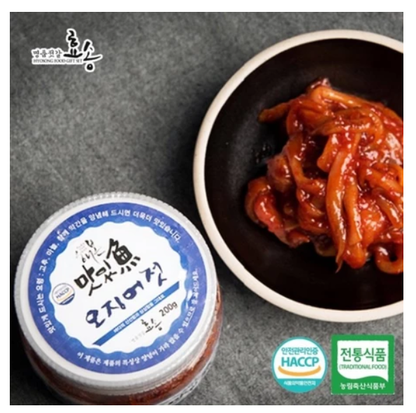 [Hyosong] Salted-Fermented Seafood 70g / 200g 효성 젓갈 시리즈