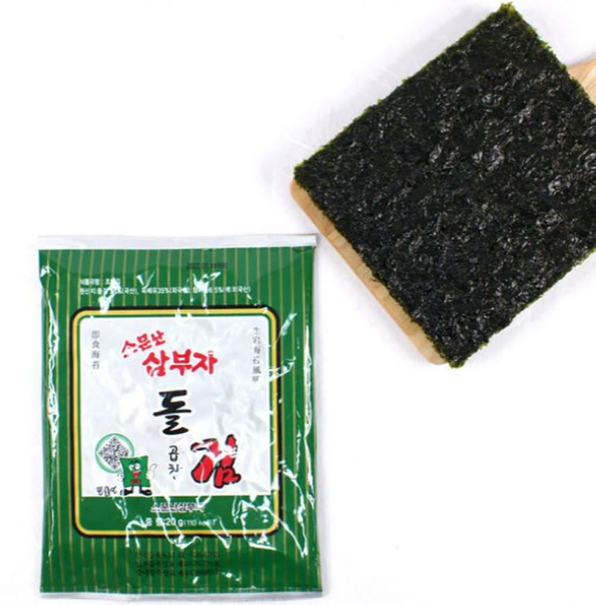 [Sambuja] Roasted Seaweed Laver 20g 삼부자 소문난 곱창돌김