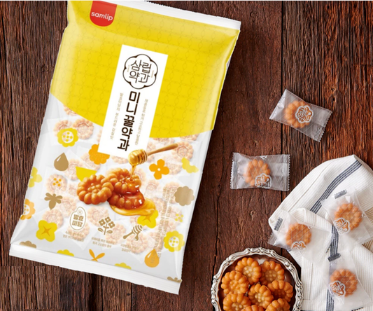 [Samlip] Mini Honey Yakgwa Korean Traditional Snack 140g 삼립 미니꿀 약과