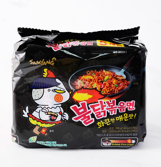 [Samyang] Buldak Hot Chicken Ramen 140g x 5p (삼양 불닭볶음면 멀티팩)