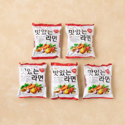 [Samyang] Delicious Ramen 115g x 5p 삼양 맛있는 라면 멀티팩