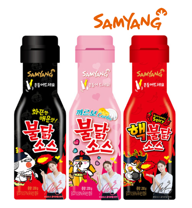 [Samyang] Nuclear Buldak Sauce 200g 삼양 불닭소스 트3종
