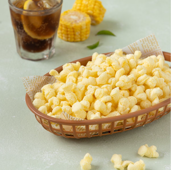 [Samyang] Vegan Popcorn Puff Snack 67g 삼양 사또밥