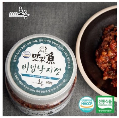 [Hyosong] Salted-Fermented Seafood 70g / 200g 효성 젓갈 시리즈