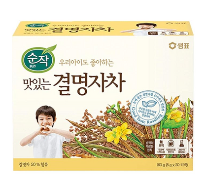 [Sempio] Cassia Tora Linne Tea 160g (8g x 20T) 순작 우리아이도 좋아하는 결명자차