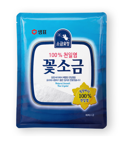 [Sempio] Natural Fine Sea Salt 1kg 샘표 소금요정 꽃소금