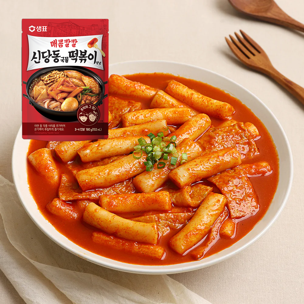 [Sempio] Ready-to-Cook Tteokbokki & Tteok-Kkochi Sauce Assortment (6 Types) 떡볶이 떡꼬치 소스