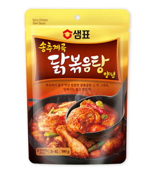 [Sempio] Songchu Spicy Chicken Stew Sauce 180g 샘표 송추계곡 닭볶음탕 양념