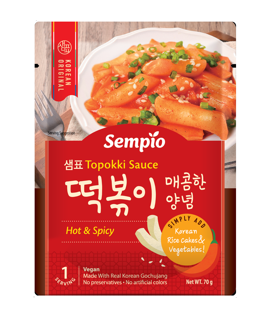 [Sempio] Tteokbokki Sauce 150g (Spicy / Sweet) 샘표 떡볶이소스 [매콤 / 달콤]