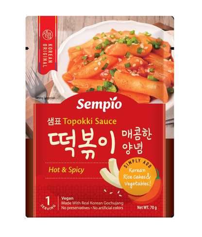 [Sempio] Tteokbokki Sauce 150g (Spicy / Sweet) 샘표 떡볶이소스 [매콤 / 달콤]