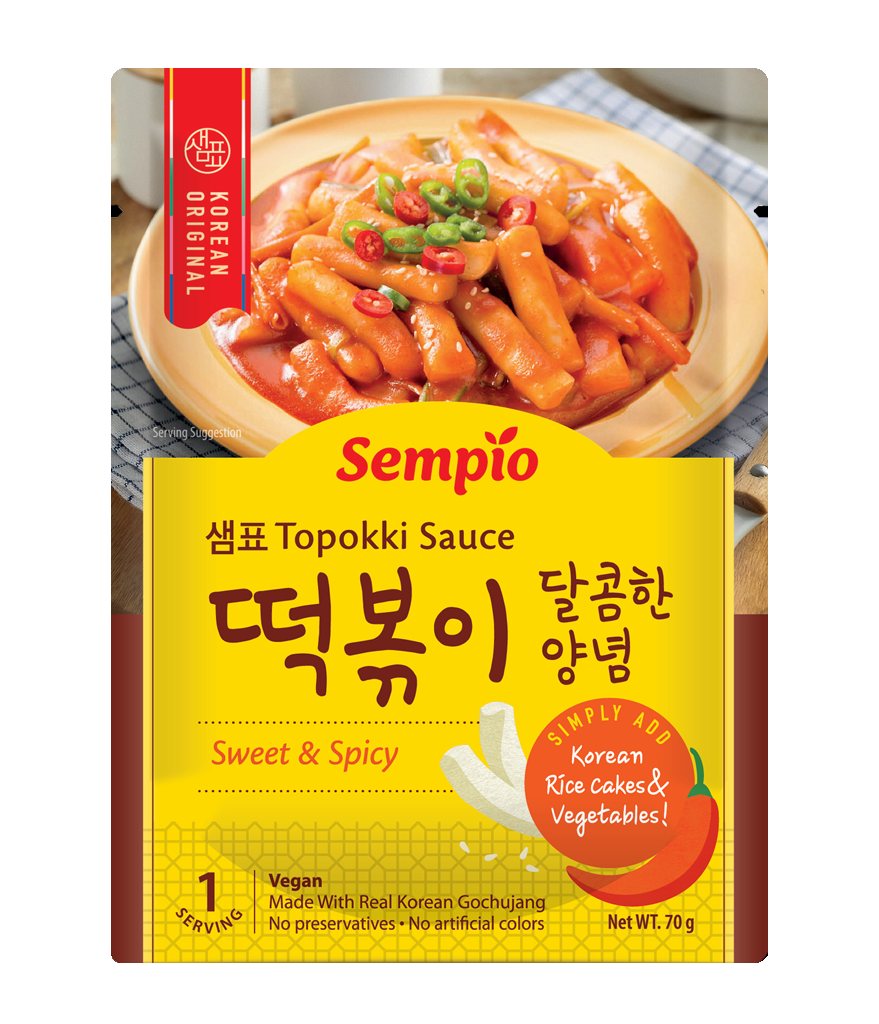 [Sempio] Tteokbokki Sauce 150g (Spicy / Sweet) 샘표 떡볶이소스 [매콤 / 달콤]