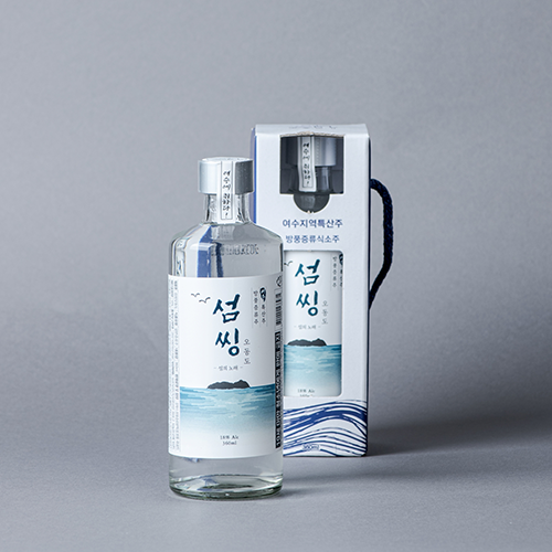 [Seomssing] Yeosu Traditional Distilled Liquor  360ml 섬씽 여수 전통 증류 소주 오동도 금호도