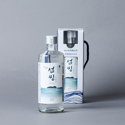 [Seomssing] Yeosu Traditional Distilled Liquor  360ml 섬씽 여수 전통 증류 소주 오동도 금호도