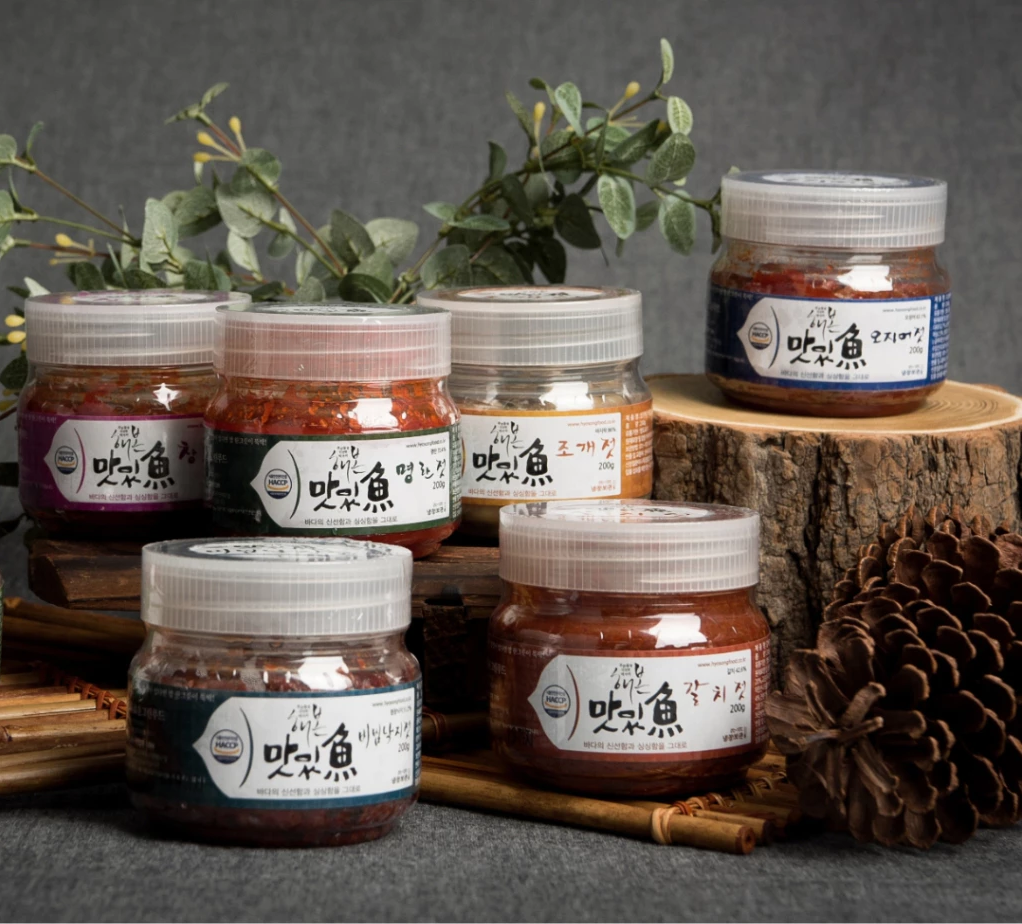 [Hyosong] Salted-Fermented Seafood 70g / 200g 효성 젓갈 시리즈