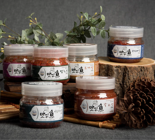 [Hyosong] Salted-Fermented Seafood 70g / 200g 효성 젓갈 시리즈