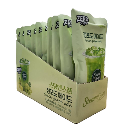 [Sinwoo] Steam & Spoon ZERO Sugar Refreshing Drink Mix 230ml 신우 S&F 제로슈가 복숭아 아이스티