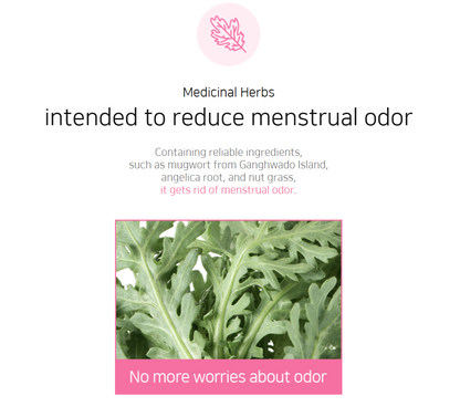 [LG Sofy] Guiae-Rang Ultra Body Fit Herbal Sanitary Pad with Wings 18P 쏘피 귀애랑 생리대 울트라 날개형