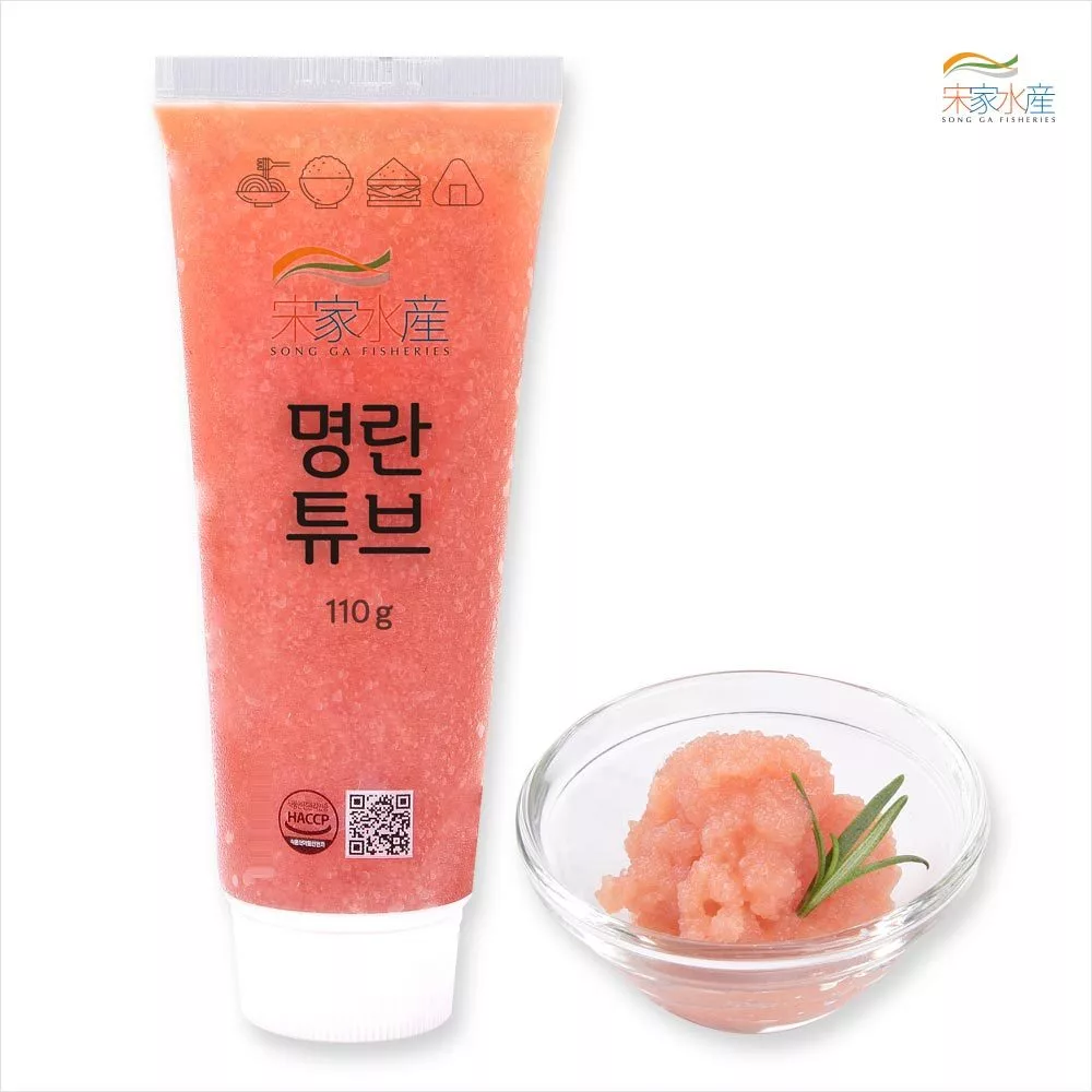 [Songa Seafood] Pollack Roe Tube 110g 송아수산 명란튜브