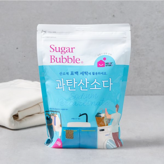 [Sugarbubble] Oxygen Bleach (Sodium Percarbonate) 1kg 슈가버블 과탄산소다