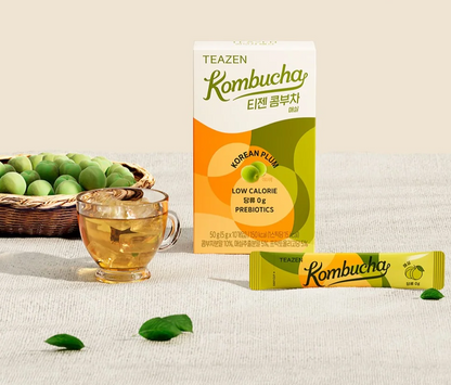 [Teazen] Kombucha Probiotics and prebiotics for digestive support 5gx10T 티젠 콤부차