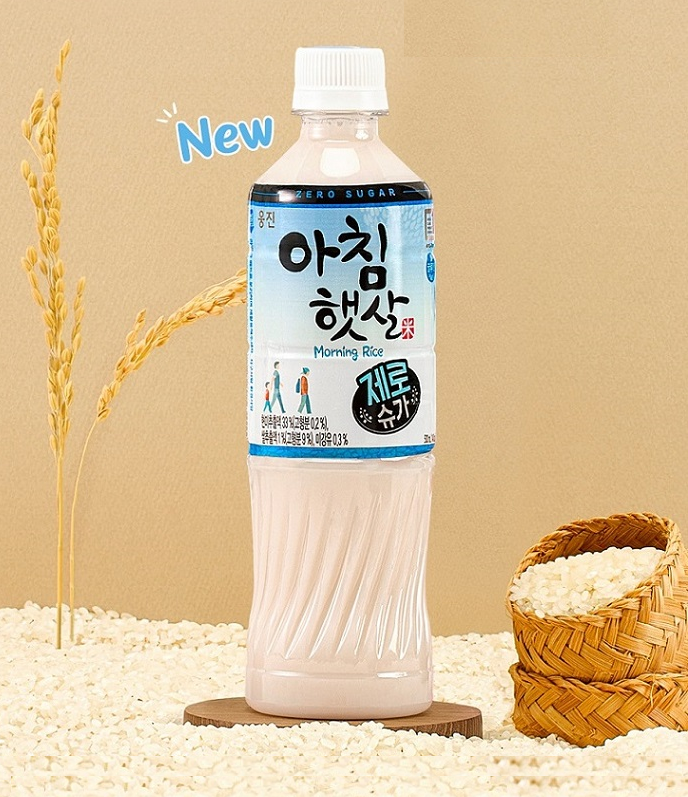 [Woongjin] Morning Rice Zero Sugar 500ml 웅진 아침햇살 제로슈가