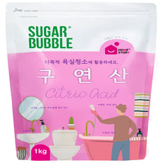 [Sugarbubble] Clean Ctric Acid 1kg 슈가버블 구연산-NEW