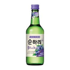 [Lotte] Soonhari Blueberry 12% 360ml 순하리 블루베리 12%