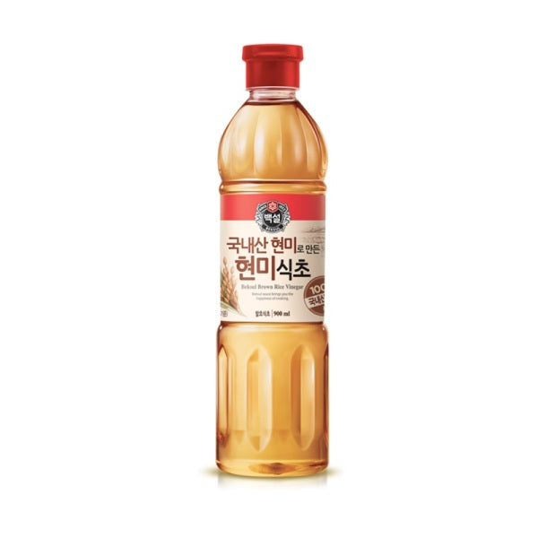 [Beksul] Brown Rice Vinegar 900ml 백설 현미식초 Koryo Mart (KMarket) Singapore