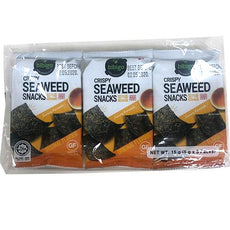 [Bibigo] Crispy Seaweed Snacks Barbecue 5gx3 비비고 바베큐맛김