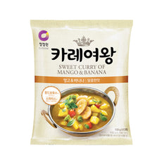 [Chungjungone] Sweet Curry Of Mango & Banana 108g 카레 여왕 망고&바나나