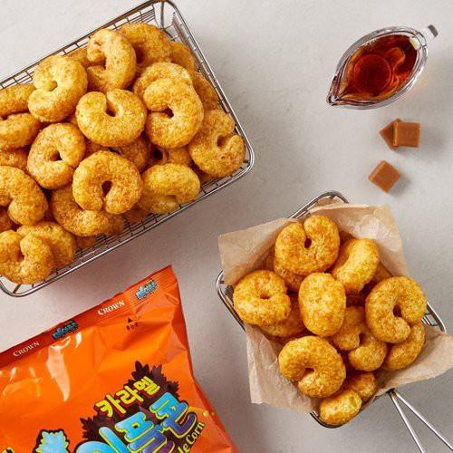 [Crown] Caramel Corn Maple 74g  크라운 카라멜 메이플 콘
