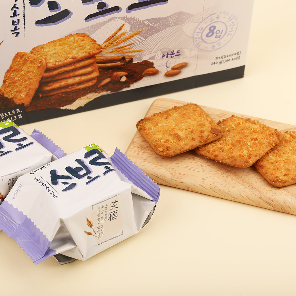 [Crown] Soboro Biscuits 60g  크라운 소복소복 소보로
