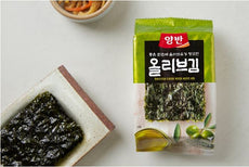 [Dongwon] Roasted Laver With Olive Oil 5gx12 양반올리브도시락김