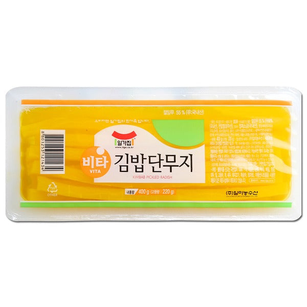 [Ilgajib] Pickled Radish for Kimbap 400g  일가집 김밥 단무지