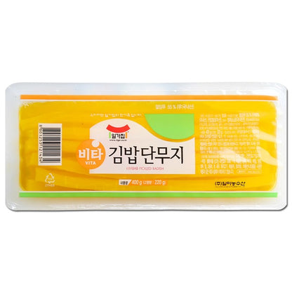[Ilgajib] Pickled Radish for Kimbap 400g  일가집 김밥 단무지