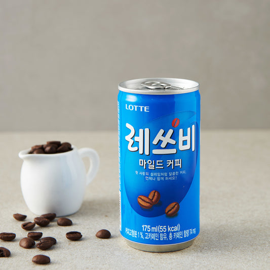 [Lotte] Let's Be Mild Coffee 180ml  롯데 레쓰비 마일드커피