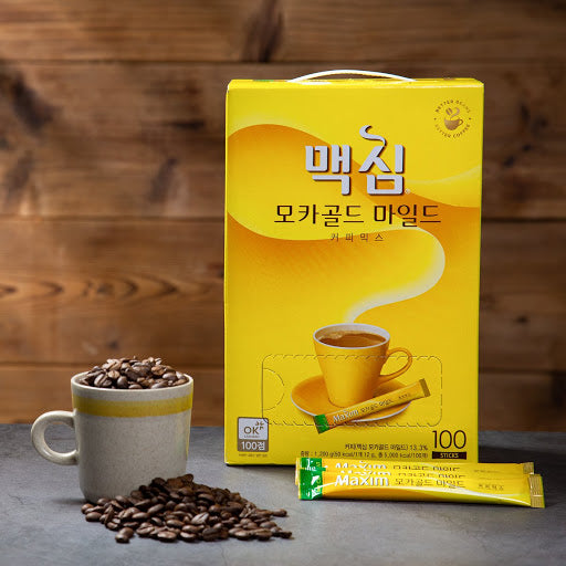 [Maxim] Mocha Gold Mild Instant Coffee Mix 12gx100T  맥심 커피 모카믹스