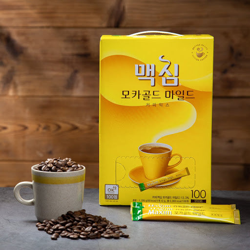 [Maxim] Maxim Mocha Gold Mild Coffee Mix 100T 맥심 커피믹스 모카