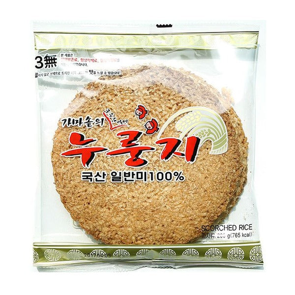 [Chamjoeun] Roasted Rice Gamasot Nurungji 200g  참좋은  가마솥의 누룽지