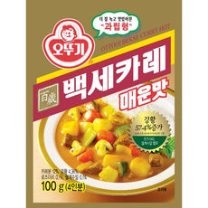 [Ottogi] Bekse curry Hot 100g 백세카레 매운맛