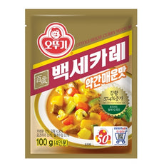 [Ottogi] Bekse curry Medium 100g 백세카레 약간 매운맛