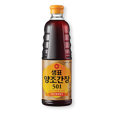 [Sempio] Naturally Brewed Soy Sauce 501 860ml양조간장501